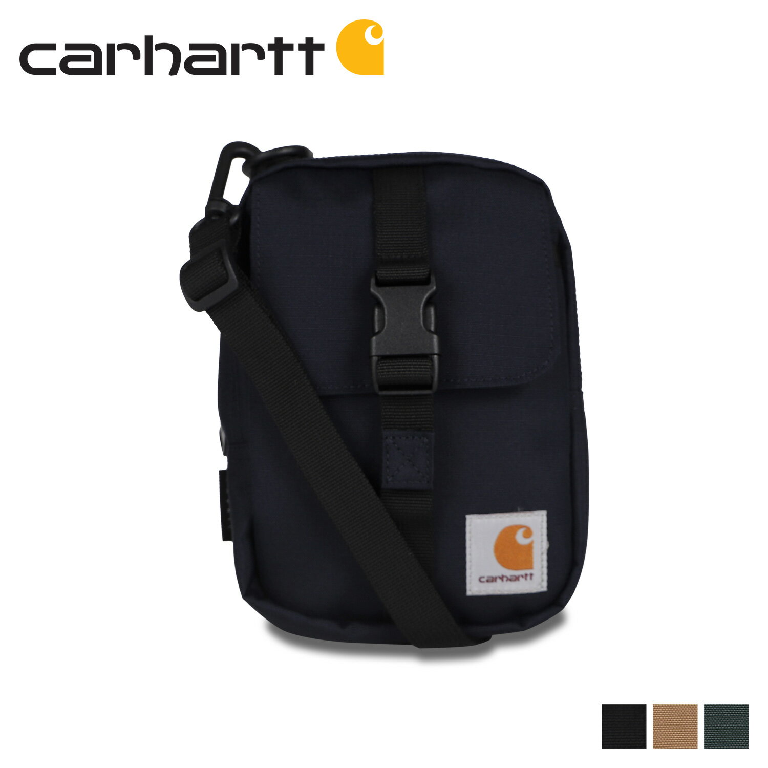 樂天商城 - carhartt VERNON ORGANIZER BAG カーハート ショルダーバッグ バーノン オーガナイザー バッグ メンズ レディース 撥水 斜め掛け ダーク ネイビー ブラウン グリーン I030087 母の日