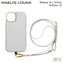 【最大1000円OFFクーポン配布中】 MAELYS LOUNA CROSS BODY CASE DUO マエリスルーナ iPhone14 iPhone14 Pro iPhone14 Plus iPhone13 クロス ボディー レディース ケース スマホケース 携帯 アイフォン ショルダー【 ネコポス可 】