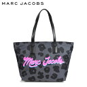 マークバイ マークジェイコブス　マザーズバッグ 【最大1000円OFFクーポン配布中】 MARC JACOBS LEOPARD TOTE マークジェイコブス トートバッグ バッグ マザーズバッグ レディース ブラックマルチ M0014219