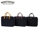 ワンダーバゲージ ブリーフケース 【最大1000円OFFクーポン配布中】 WONDER BAGGAGE GOODMANS MG BUSINESS BAG ワンダーバゲージ バッグ ビジネスバッグ ブリーフケース ショルダー グッドマンズ メンズ ブラック ネイビー チョコ 黒 WB-G-011