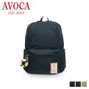 楽天inglewood Beauty【最大1000円OFFクーポン配布中】 AVOCA BACKPACK アヴォカ リュック バッグ バックパック レディース 13L ブラック ネイビー ベージュ 黒 AC-001 母の日