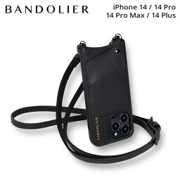 バンドリヤー スマホケース レディース BANDOLIER EMMA PEWTER バンドリヤー iPhone 14 14Pro iPhone 14 Pro Max iPhone 14 Plus ケース スマホケース 携帯 ショルダー アイフォン エマ ピューター メンズ レディース ブラック 黒 10EMM