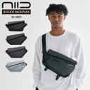 NIID RADIANT R1 URBAN SLING ニード ショルダーバッグ チェストバッグ メンズ レディース 約6L 撥水 ブラック ネイビー ブルー 黒