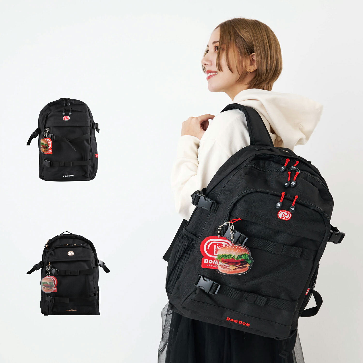 DOMDOM BACKPACK ɥɥ å Хå Хåѥå  ǥ 30L   ֥å  DM002
