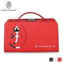 CASTELBAJAC CARNET カステルバジャック バッグ セカンドバッグ クラッチバッグ カルネ メンズ レディース 本革 ダブルファスナー ブラック ホワイト レッド 黒 白 32212