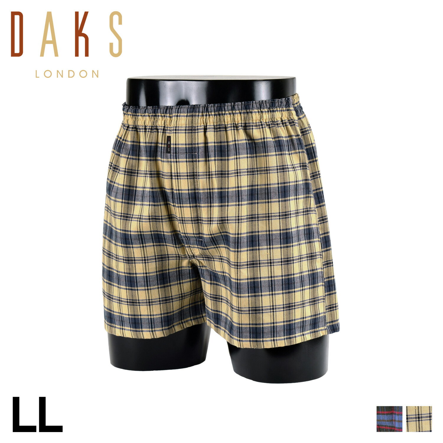 DAKS TRUNKS ダックス トランクス 下着 インナー アンダーウェア メンズ 前開き LL  ...