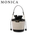 MONICA PURSE PEARL モニカ ショルダーバッグ ミニバッグ バスケット 巾着パール レディース 小さめ 斜めがけ ブラック 黒 MONI-1036