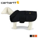 【最大1000円OFFクーポン配布中】 carhartt DOG CHORE COAT カーハート ドッグウェア ドッグコート 犬服 チョアコート ブラック ブラウン オレンジ 黒 P0000340