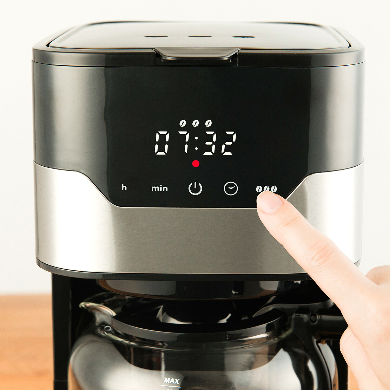 Russell Hobbs ラッセルホブス コーヒーメーカー コーヒーグラインダー グランドリップ シルバー 10カップ GRAN DRIP 10CUP 7651JP biget-10034174 Findoriy サンプル画像2
