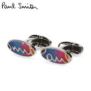 Paul Smith CUFFLINK OVAL ポールスミス カフスボタン カフリンクス メンズ ブランド マルチカラー シルバー M1A-CUFF-HOVAL