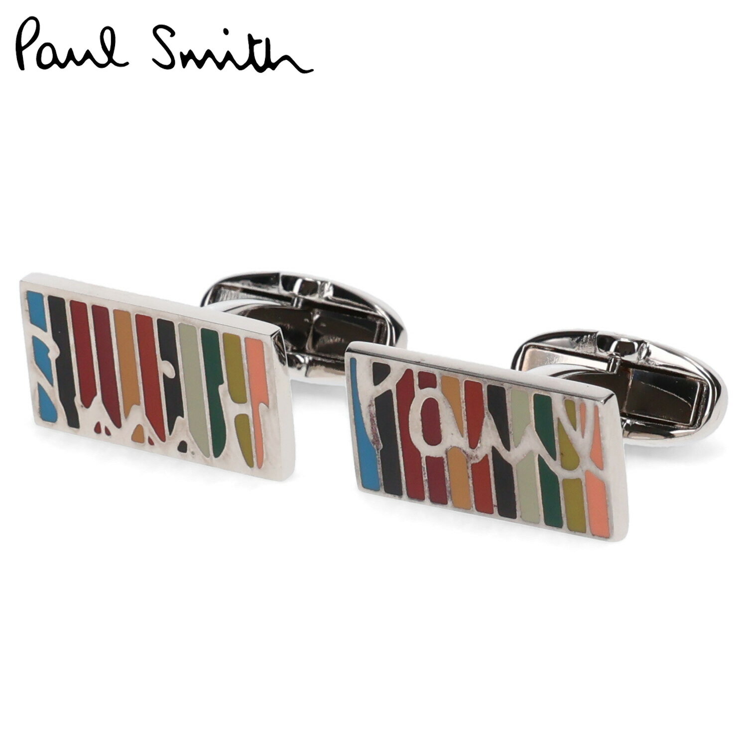 ポールスミス(カフス) 【最大1000円OFFクーポン配布中】 Paul Smith ポールスミス カフスボタン カフリンクス メンズ ブランド マルチカラー M1A-CUFF-KSIGN