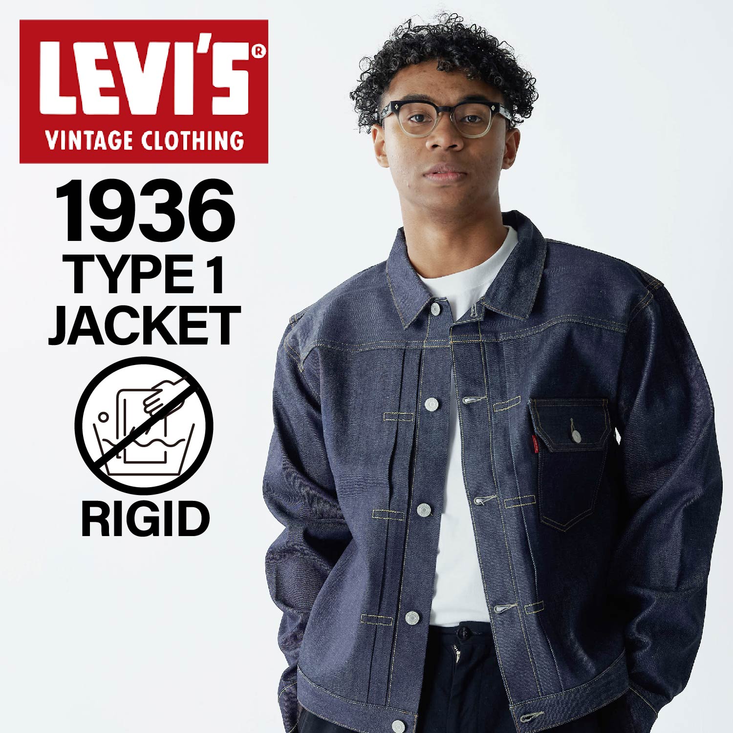 LEVIS LVC 1936 TYPE I JACKET リーバイス Gジャン ジャケット タイプ1 メンズ 復刻 ネイビー 70506-0028