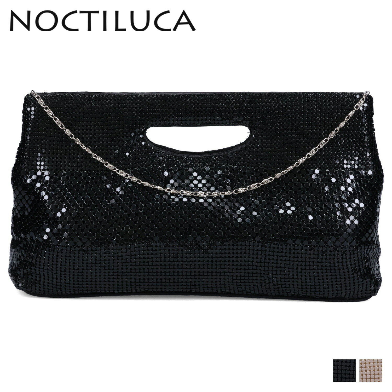 ں1000OFFݥ NOCTILUCA METAL MESH CLUTCH Υ륫 ѡƥХå Хå åХå ᥿å奯å ǥ 2WAY 뺧 ֥å ۥ磻   55051