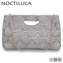 【最大1000円OFFクーポン配布中】 NOCTILUCA ノクチルカ パーティーバッグ ショルダーバッグ クラッチバッグ レディース 2WAY ビーズ 結婚式 ホワイト シルバー ベージュ 白 558228