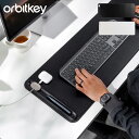 Orbitkey DESK MAT SLIM オービットキー デスクマット マウス対応 滑り防止 ブラック ベージュ 黒 WDS1-BLK-105