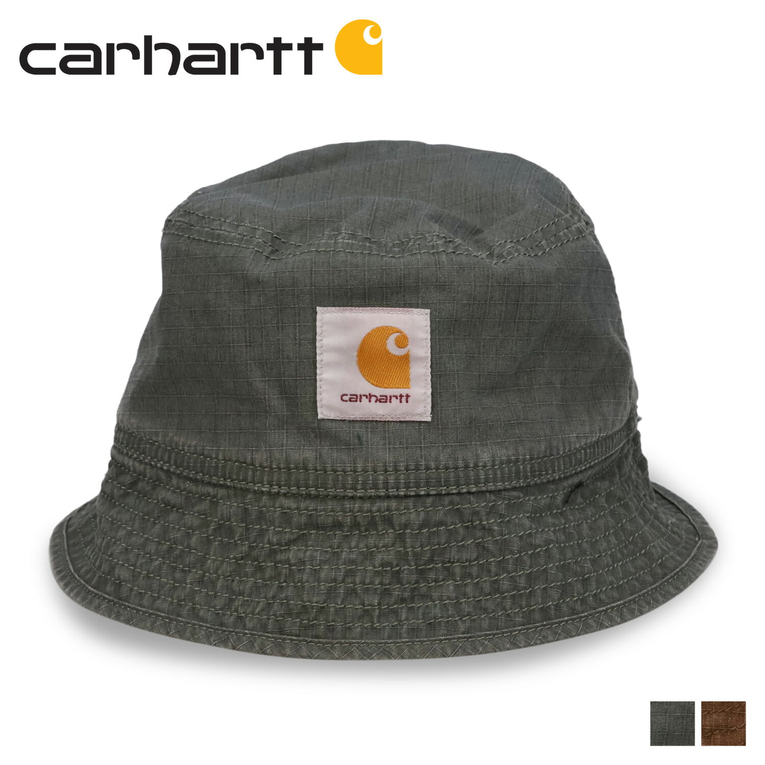 カーハート  帽子 メンズ carhartt WYNTON BUCKET HAT カーハート ウィントン バケットハット 帽子 メンズ レディース グレー ブラウン I031542