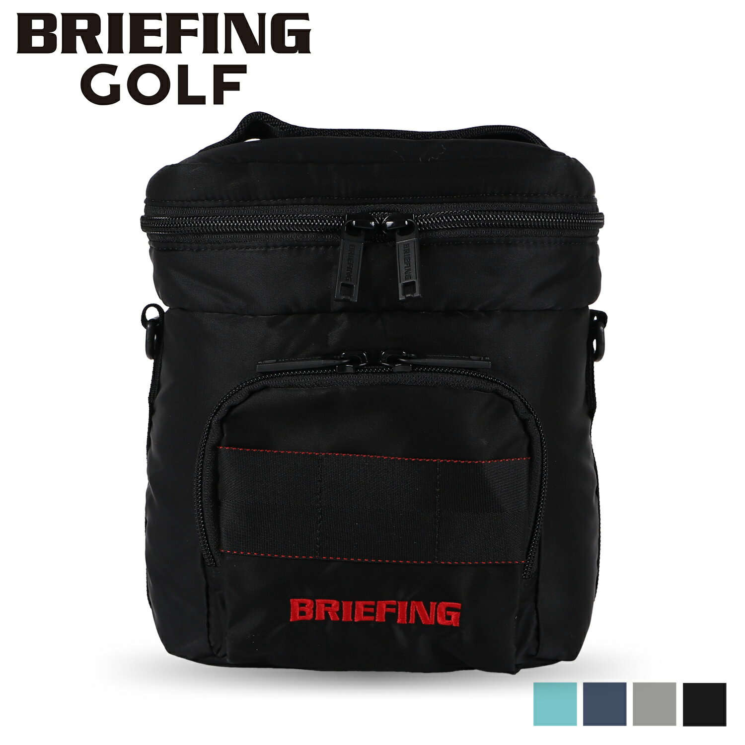 BRIEFING GOLF COOLER BAG S ECO TWILL ブリーフィング ゴルフ バッグ クーラーバッグ ショルダー 保冷バッグ メンズ レディース 3.5L 斜めがけ 小型 ブラック ライト グレー ネイビー グリー…