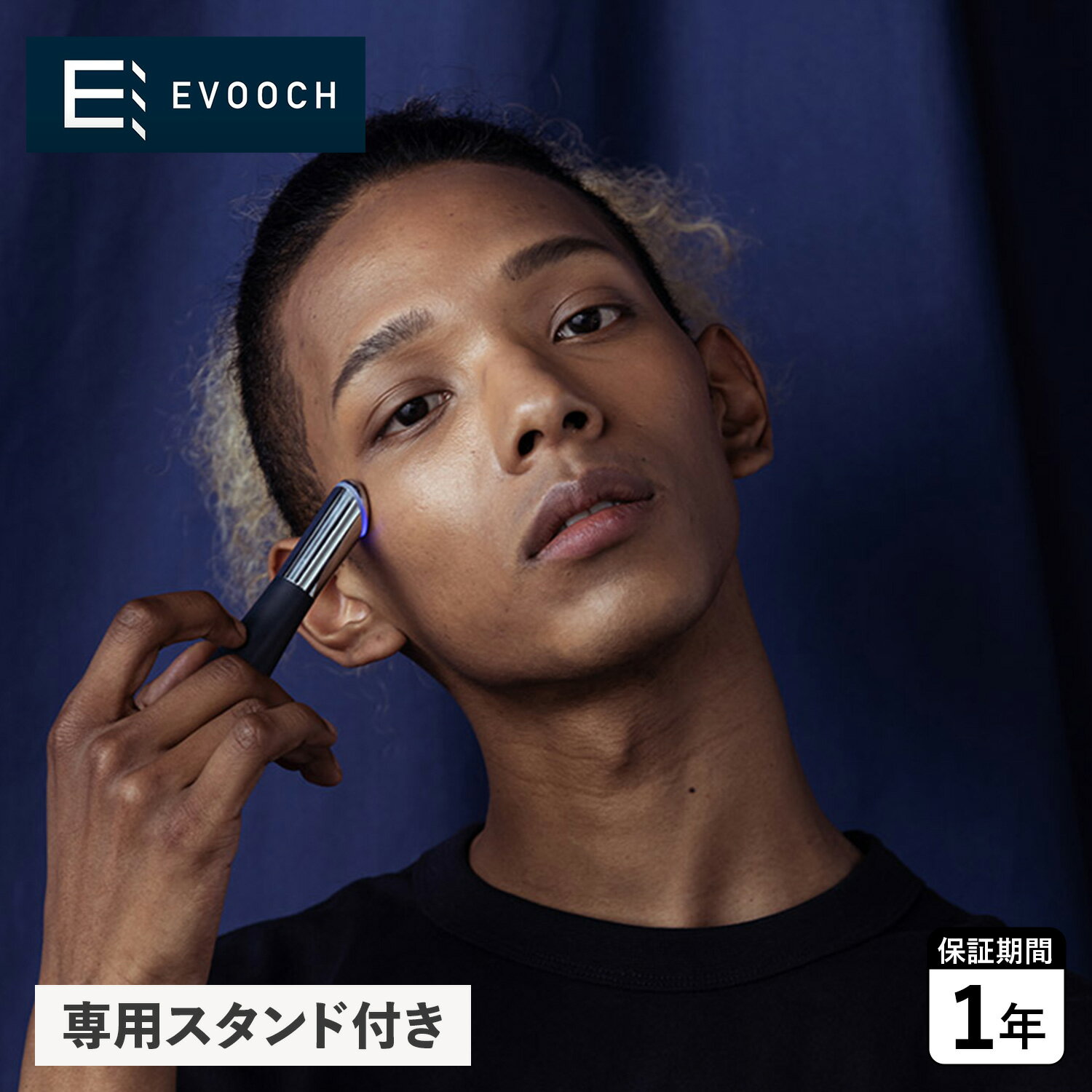 EVOOCH エボーク 美顔器 美容機器 専用スタンド付き 引き締め USB充電式 防水 ポイントケア POINT CARE EVH-FC03 母の日