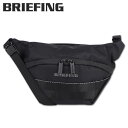 ブリーフィング ボディバッグ メンズ 【最大1000円OFFクーポン配布中】 BRIEFING MFC CROSS BODY BAG WR ブリーフィング バッグ ショルダーバッグ ミニ メンズ レディース 0.9L ななめ掛け ブラック 黒 BRA231L44