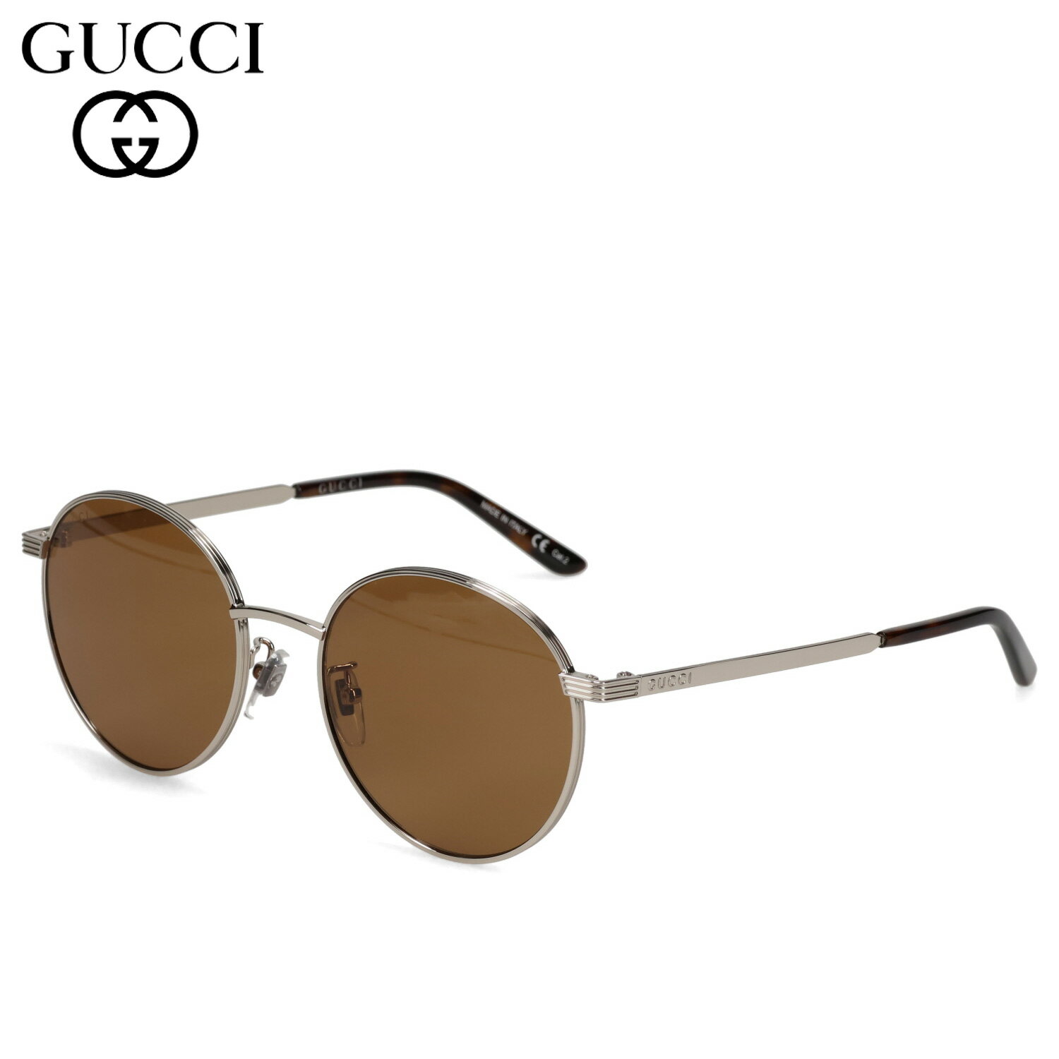 GUCCI SUNGLASSES グッチ サングラス メンズ レディース アジアンフィット UVカット 紫外線対策 シルバー GG0944SA-003 母の日