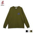 Gramicci CLIMBING GEAR LS TEE グラミチ Tシャツ 長袖 ロンT カットソー クライミング ギア メンズ プリント 綿100% ブラ...