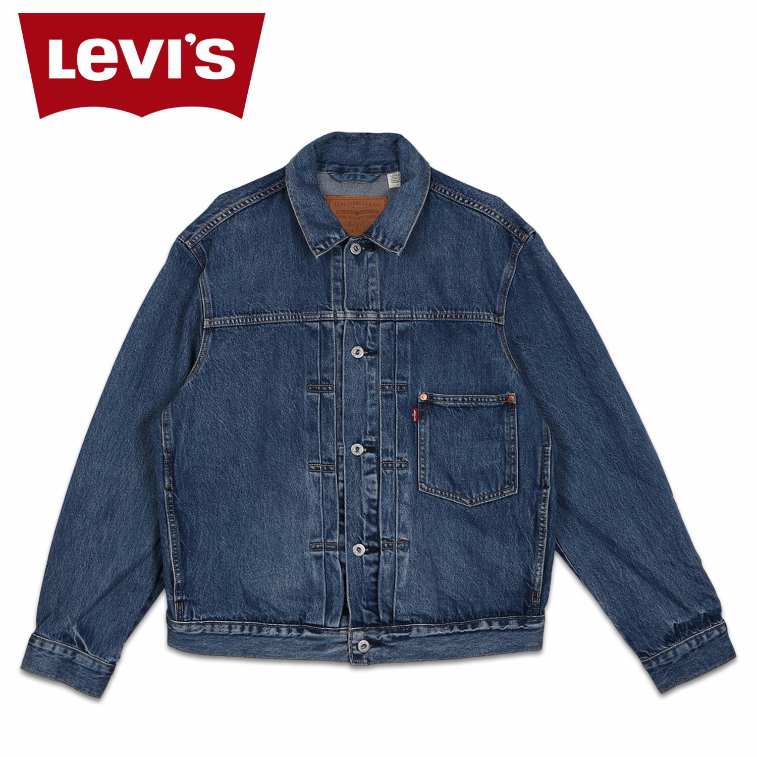 LEVIS TYPE I TRUCKER リーバイス デニムジャケット トラッカージャケット Gジャン ジージャン アウター タイプ I メンズ ミディアム インディゴ A3174-0004