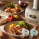 Toffy トフィー ホットサンドメーカー トースター ハーフ プレート交換タイプ 耳まで焼ける 1枚 電気 コンパクト ソロ ラドンナ K-HS5
