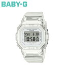 【最大1000円OFFクーポン配布中】 カシオ BABY-G CASIO 腕時計 BGD-565US-7JF 防水 ベビーG ベイビーG レディース クリア 透明