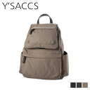 Y’SACCS カーゴポケット リュックサック Sサイズ イザック リュック バッグ バックパック レディース ブラック ダークグレー グレージュ 黒 20-037-02