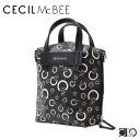 セシルマクビー ショルダーバッグ レディース CECIL McBEE MONOGRAM SERIES セシルマクビー バッグ ショルダーバッグ レディース 斜め掛け モノグラム ブラック ホワイト 黒 白 CM121133