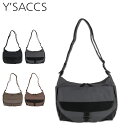 イザック バッグ Y’SACCS SHOULDER BAG イザック バッグ ショルダーバッグ レディース Mサイズ 斜め掛け ブラック ダーク グレー グレージュ ブラウン 黒 20-036-03