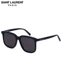 サンローラン サングラス メンズ 【最大1000円OFFクーポン配布中】 SAINT LAURENT SUNGLASSES サンローラン サングラス メンズ レディース アジアンフィット UVカット ブラック 黒 SL480-001 母の日