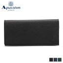 AQUASCUTUM LIVERPOOL アクアスキュータム 財布 長財布リバプール リバプール メンズ 本革 かぶせ 撥水 ブラック ネイビー グリーン 黒 ...