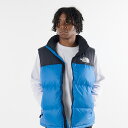 THE NORTH FACE RETRO NUPTSE VEST ノースフェイス ダウン ベスト アウター レトロ ヌプシ メンズ 防寒 ブルー NF0A3JQQ