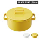 365methods キャセロール サンロクゴメソッド 富士ホーロー キャセロール 両手鍋 20cm IH 直火対応 軽量 軽い YY-20C
