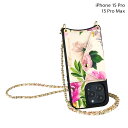 BANDOLIER LILY CECI FLORAL IVORY バンドリヤー iPhone15Pro iPhone 15 Pro Max スマホケース スマホ...