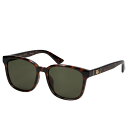 GUCCI SUNGLASSES グッチ サングラス メンズ レディース アジアンフィット UVカット 紫外線対策 ブラウン GG0637SK-002