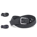 LACOSTE MESH BELT ラコステ ベルト メッシュベルト メンズ ストレッチ ブラック ネイビー 黒 LB66480