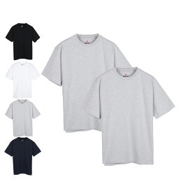 【最大1000円OFFクーポン配布中】 Champion HANES BEFFY 2PACK TEE チャンピオン ヘインズ ビーフィー Tシャツ 半袖 メンズ レディース 2枚セット H5180-2