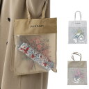 JILLSTUART フラワープリント クリア ジル スチュアート 傘袋 ケース バッグ ロング 折りたたみ 雨傘 日傘 レディース 車中 ホワイト ベージュ ...