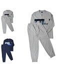 NEWYORKER HOME ニューヨーカーホーム ルームウェア 部屋着 パジャマ セットアップ ナイトウェア メンズ 前開き 上着 グレー ネイビー 0680...