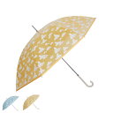 PAUL & JOE TPU半透明傘 ポールアンドジョー 長傘 雨傘 ビニール傘 レディース 60cm 軽量 ドリーミングジプシー ブルー イエロー 11117...