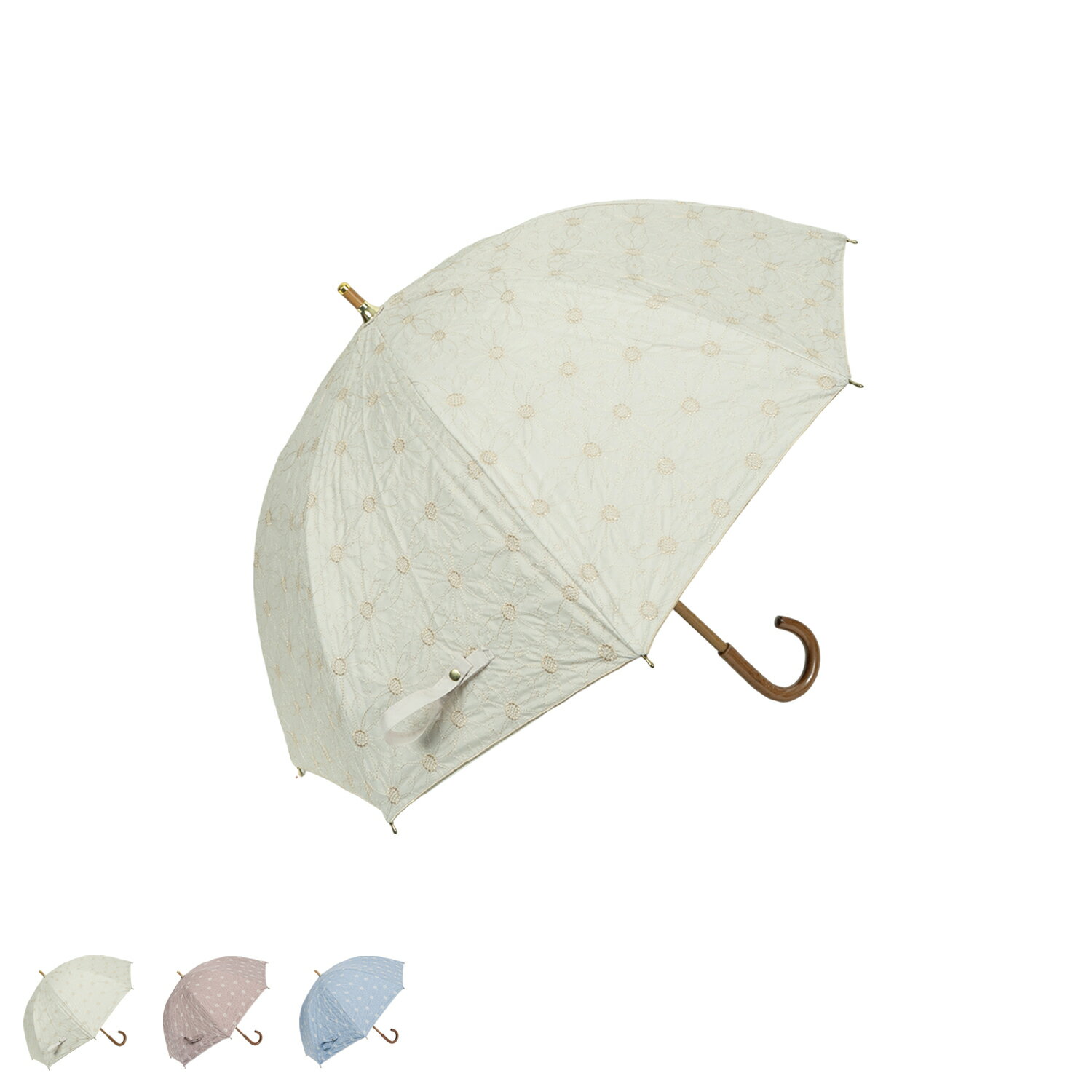 ピンクトリック pinktrick デイジー ピンクトリック 日傘 完全遮光 長傘 軽量 晴雨兼用 雨傘 レディース 50cm 遮光率100% UVカット 紫外線対策 遮熱 母の日