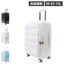 TIERRAL PUFFER M ティエラル スーツケース キャリーバッグ キャリーケース パファー メンズ レディース Mサイズ 63-74L フロントオープ...