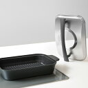 Leye STEAM COOKER レイエ スチームクッカー 魚焼きグリル ロースター 魚焼き器 フタ付き IH ガス対応 ブラック 黒 LES3230