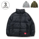 TAION Manhattan Portage SOFT SHELL VOLUME DOWN JACKET タイオン マンハッタンポーテージ ダウン ジャケット アウター ソフトシェル ボリューム メンズ レディース ブラック グレー オリーブ 黒 24FW-MP-TAION04