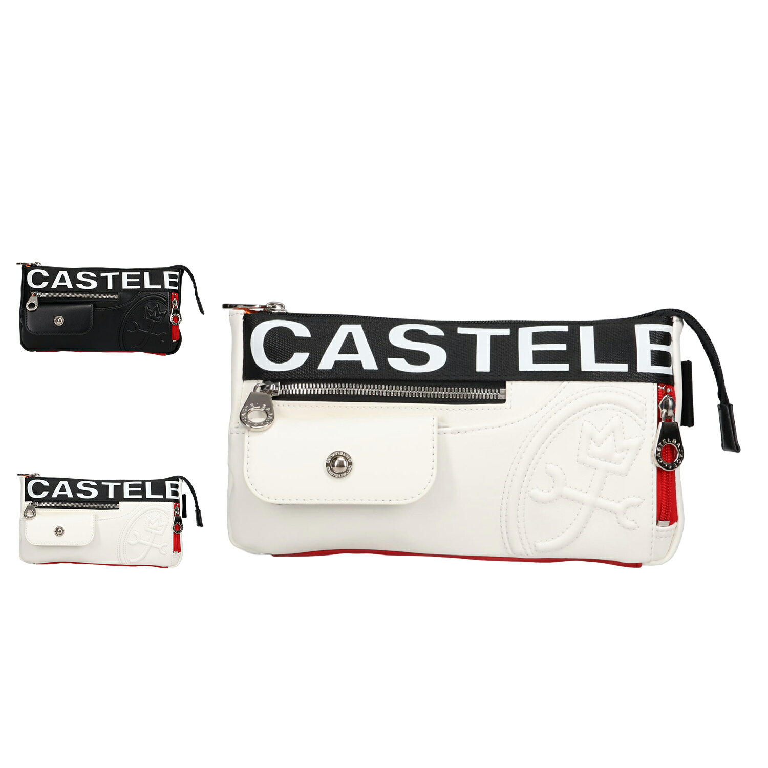 CASTELBAJAC ダルトン カステルバジャック バッグ ウエストバッグ ボディバッグ ワンショルダー メンズ レディース 斜めがけ ブラック ホワイト 黒 白 26931