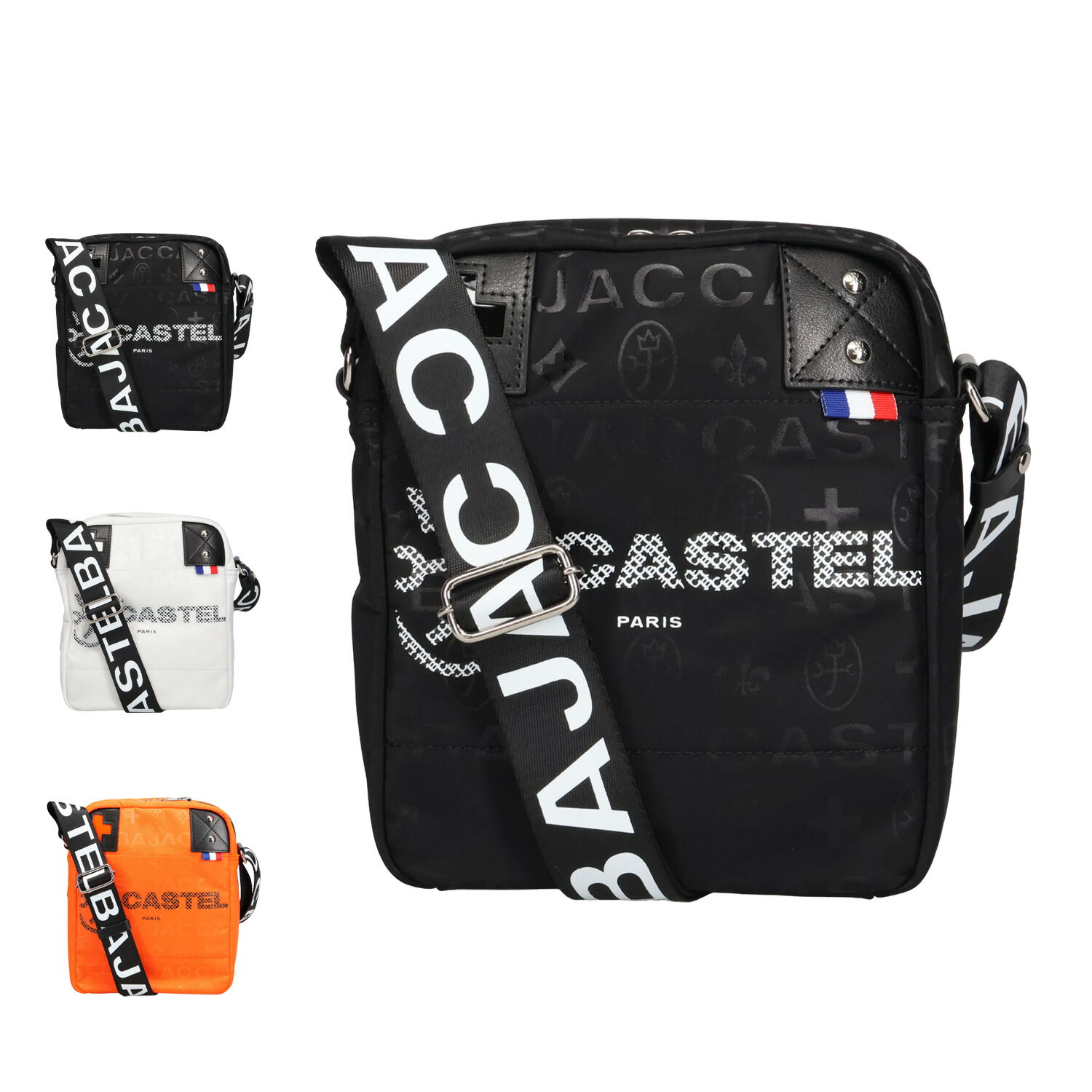 Rakuten - CASTELBAJAC パセ カステルバジャック バッグ ショルダーバッグ ミニ メンズ レディース 斜めがけ ブラック ホワイト 黒 白 31122