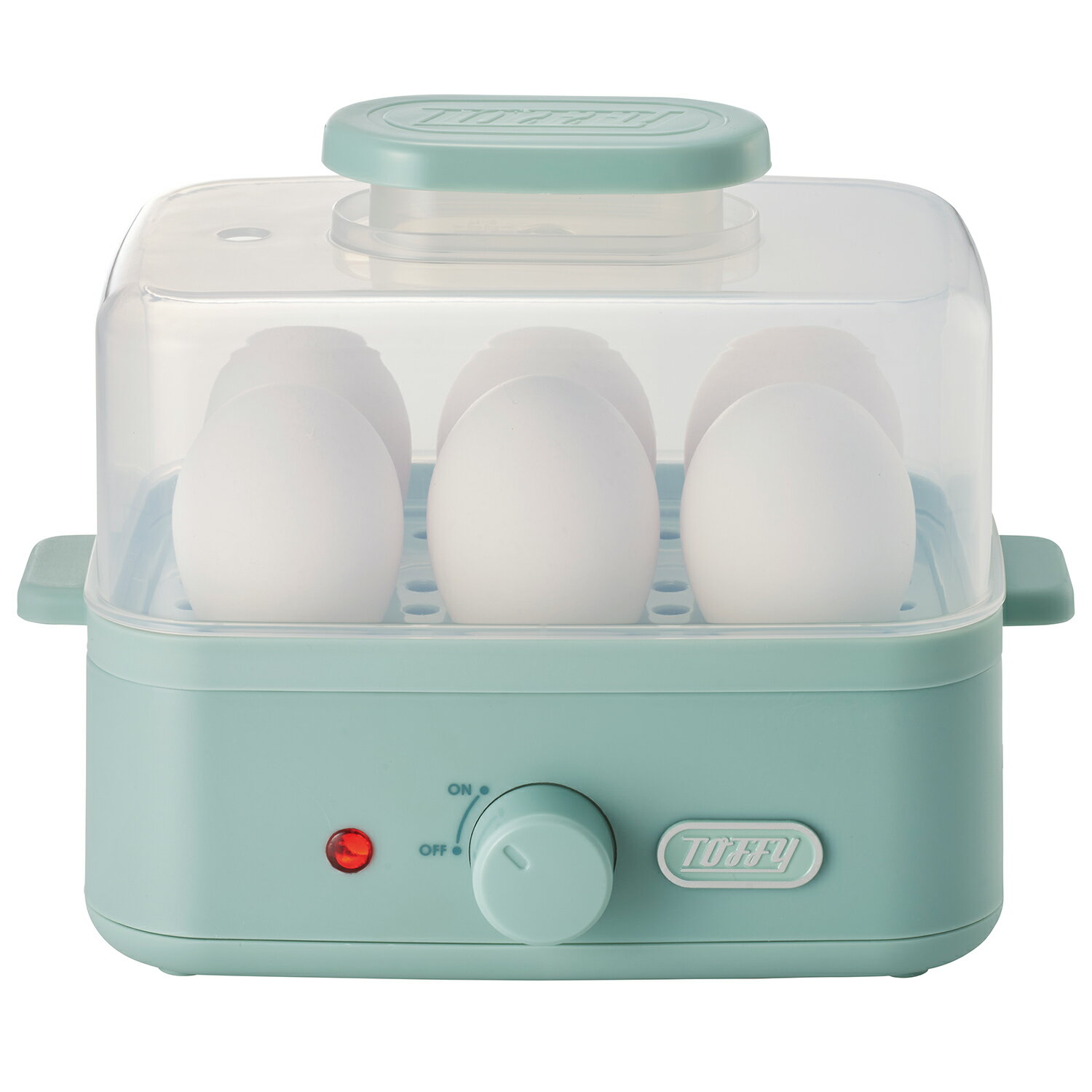 Toffy EGG STEAMER �ȥե��� �����᡼���� ���å��������ޡ� 6�� �ա��ɥ������ޡ� ������ �ŵ� ��ư ��ñ Ĵ�� ��û ����ѥ��� K-FS2