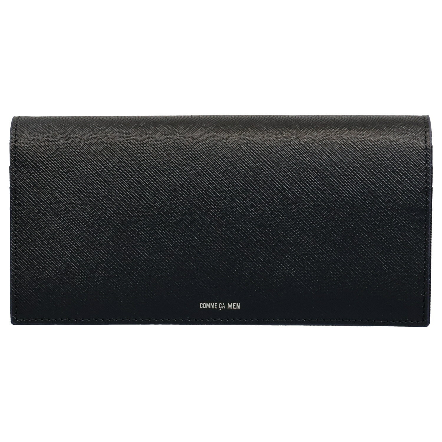 Rakuten - COMME CA MEN LONG WALLET コムサメン 財布 長財布 メンズ レディース 本革 ブラック 黒 6752